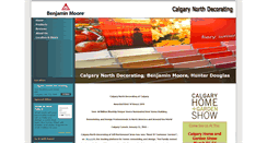 Desktop Screenshot of calgarynorthdecorating.com